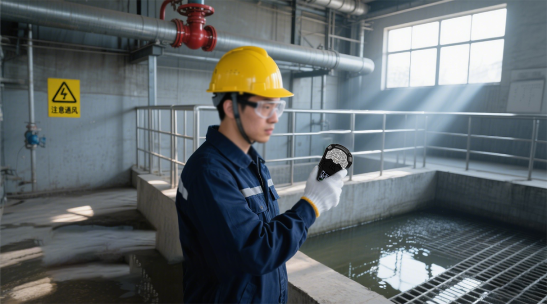 污水处理厂气体安全解决方案|智能检测筑牢安全防护网