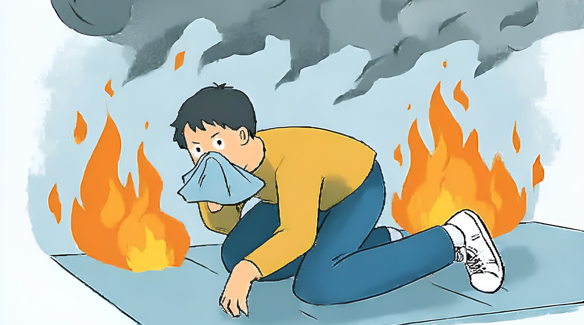 逃命手册|高层火灾逃生：向上跑还是向下冲？